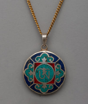 Sacred Buddhist Mantra Locket