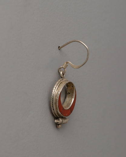 Circle Dangle Earrings | Handcrafted Jewelry for Women