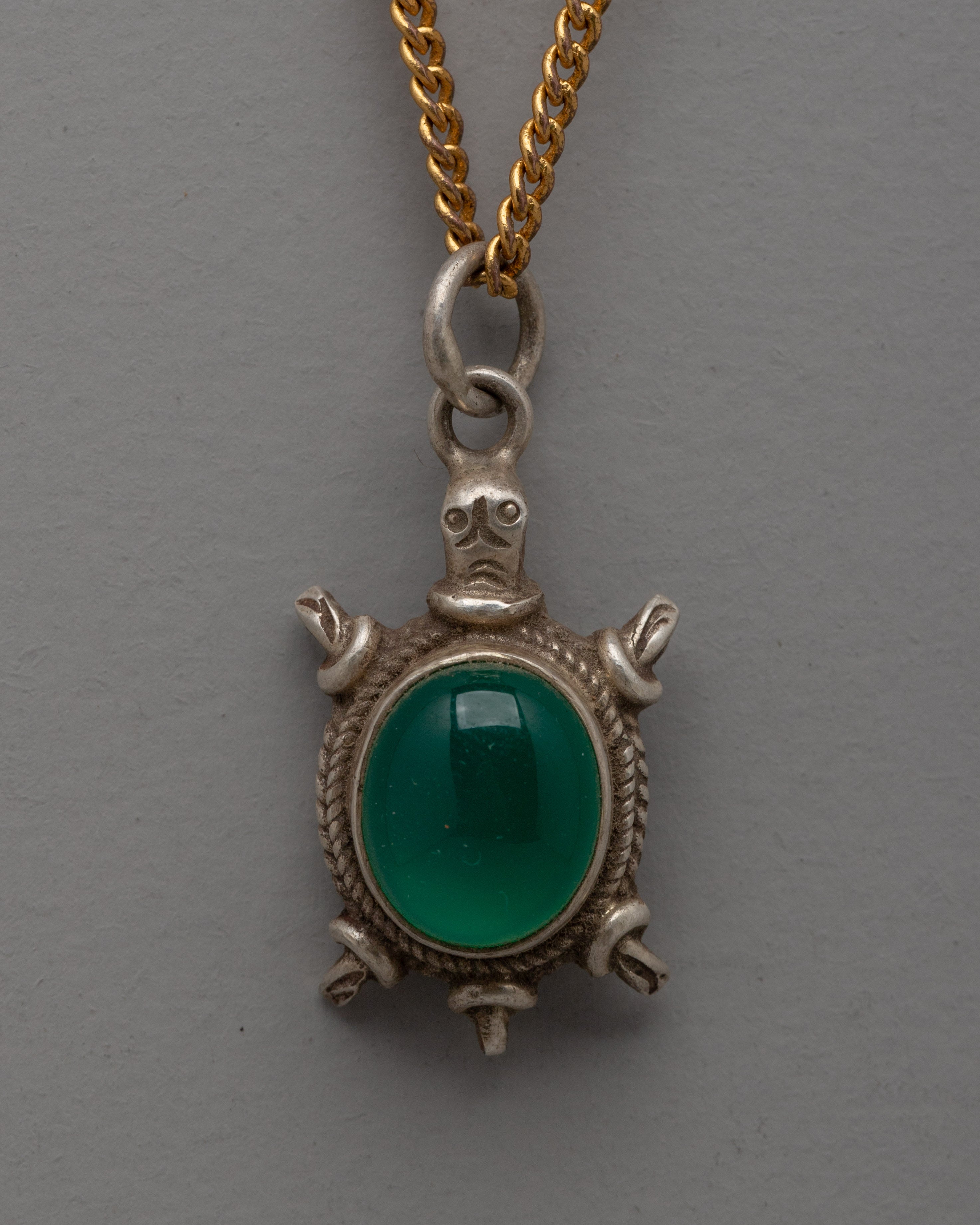 Sterling Silver Jewelry Set | Set with Authentic Malachite Stones