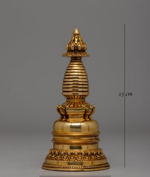 Handmade Buddhist Stupa | Traditional Decoration For Spirituality | Gift Ideas