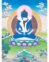 Samantabhadra Yab Yum Buddha Thangka