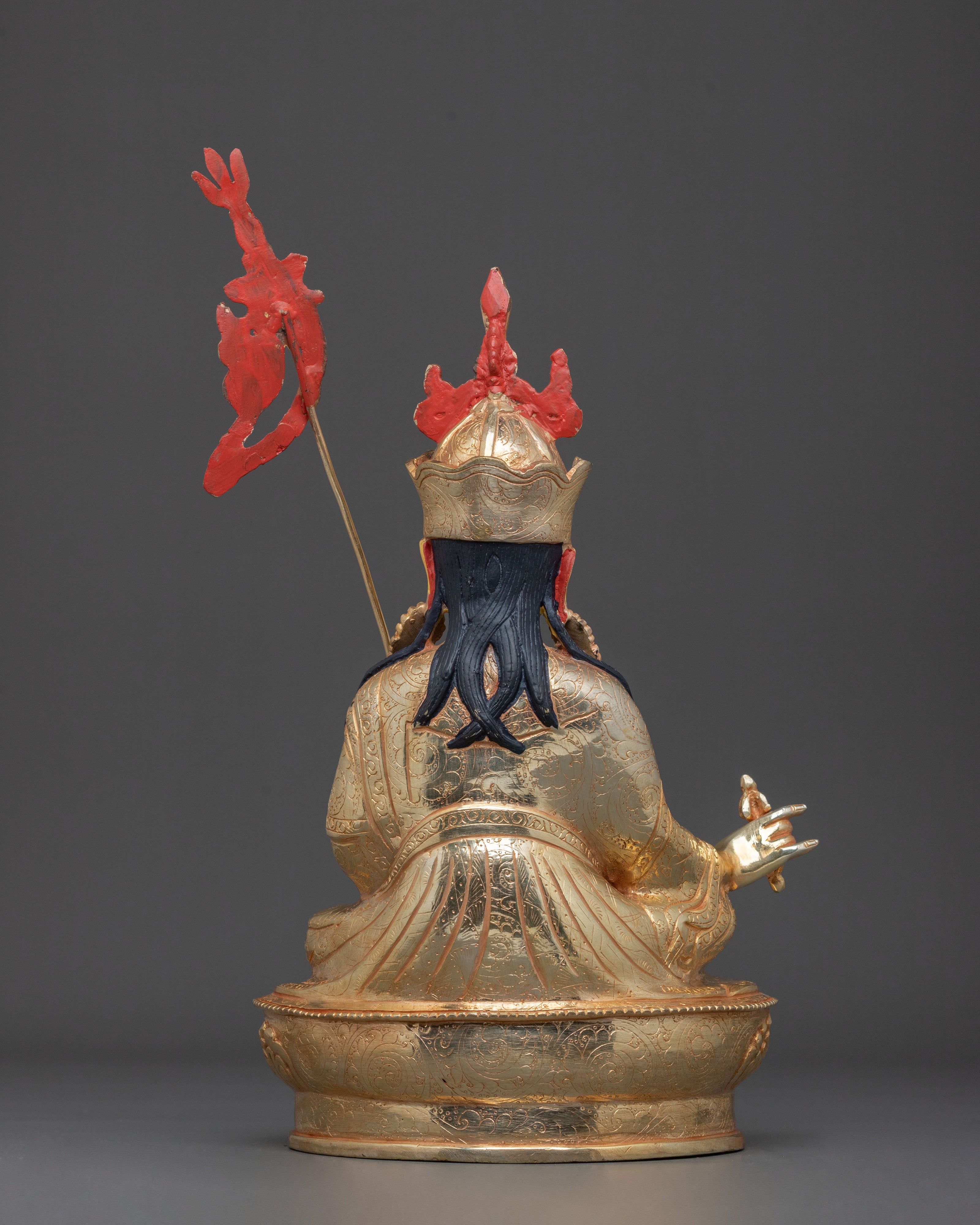Handcrafted Spiritual Guru Rinpoche Statue | Sacred Home Decor