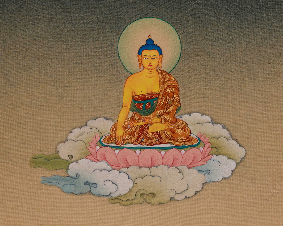 Himalayan Thangka of 1000 Armed Chenrezig | The Bodhisattva of Compassion