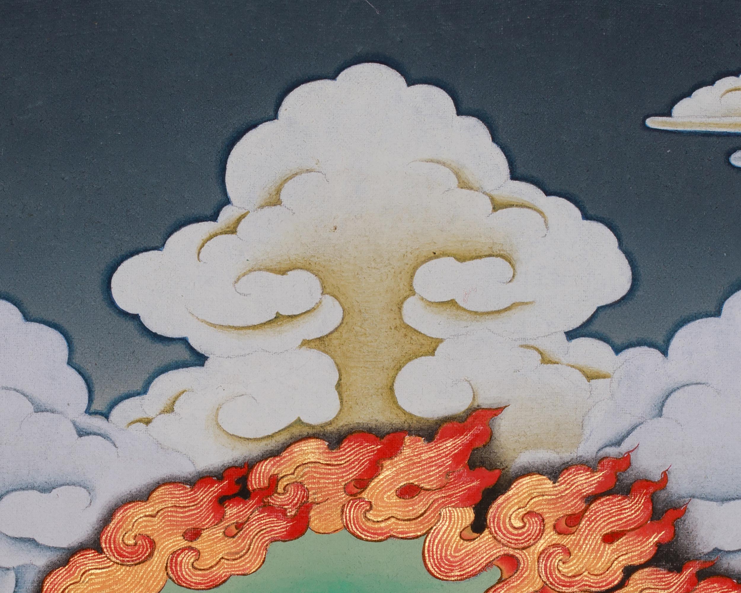 Achi Chokyi Drolma Art | Dharma Protector | Divine Thangka