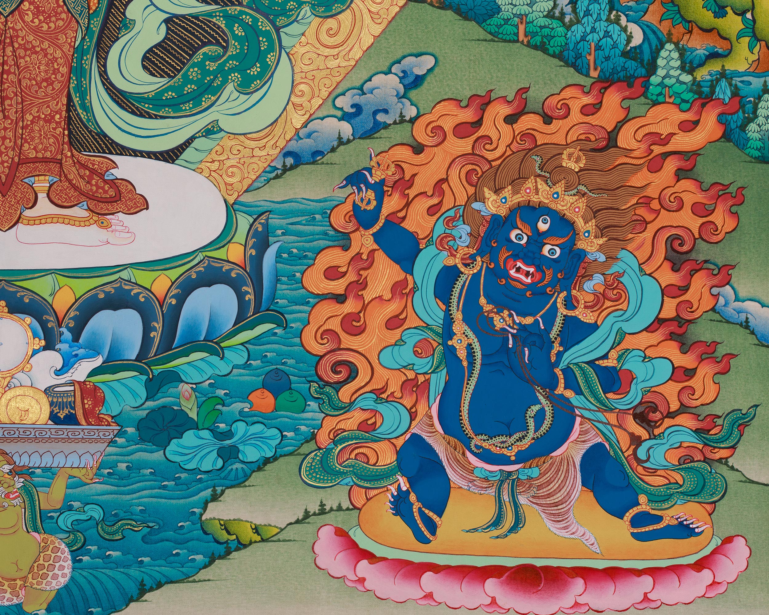 1000 Armed Chenrezig With Other Deities | Infinite Compassion and Enlightenment