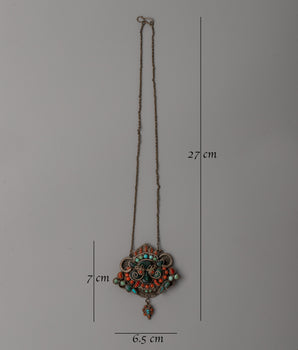 Tibetan Garuda Dharma Locket | Spiritual Connection and Protection Accessory