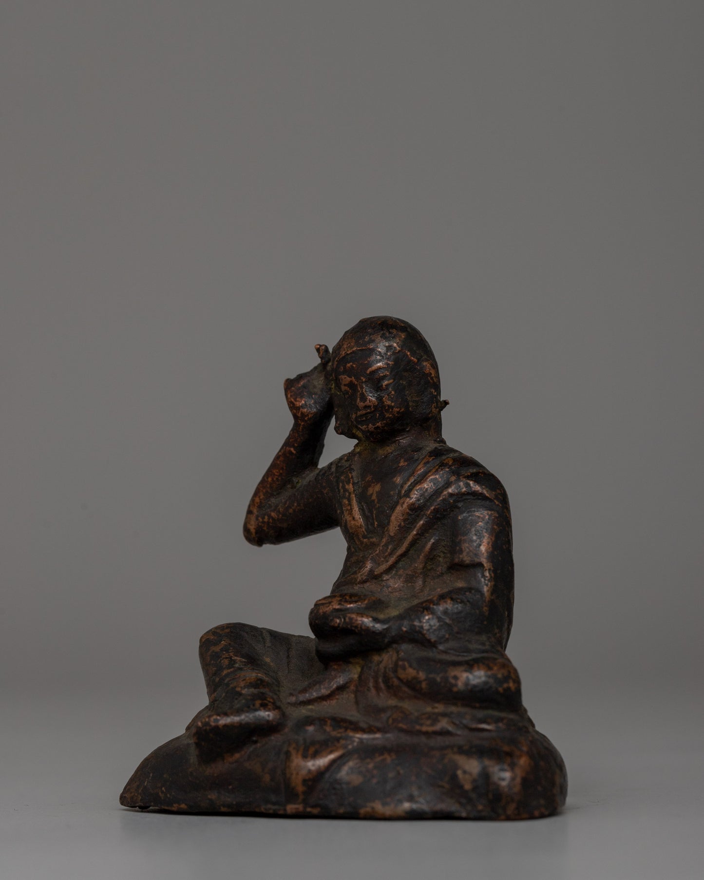 Buddhist Yogi Jetsun Milerepa Statue | Tibetan Spiritual Icon for Sacred Spaces