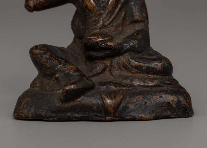 Buddhist Yogi Jetsun Milerepa Statue | Tibetan Spiritual Icon for Sacred Spaces