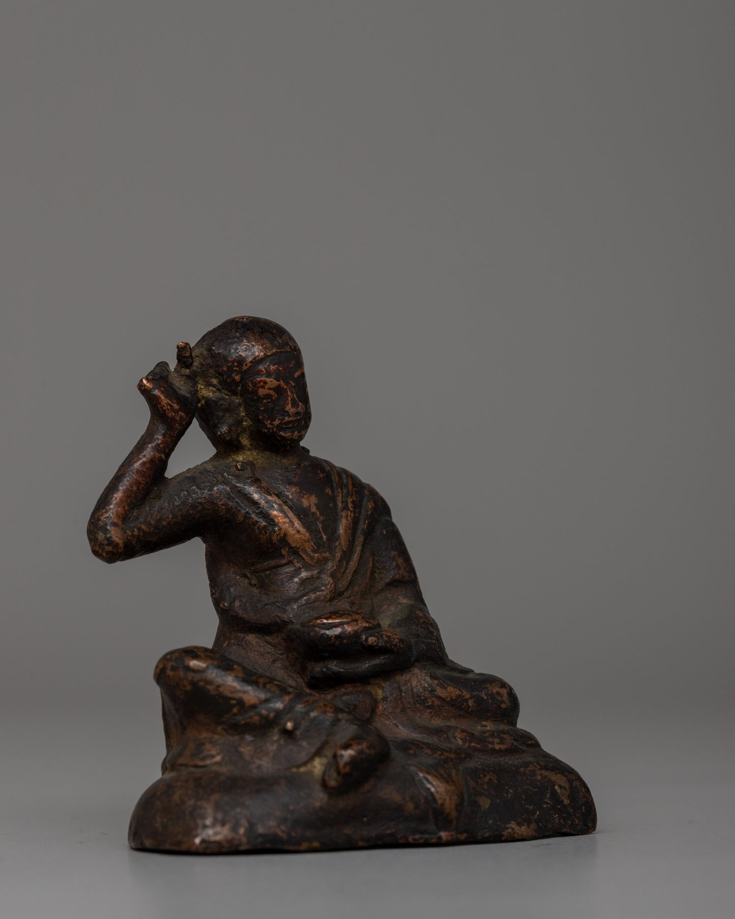 Buddhist Yogi Jetsun Milerepa Statue | Tibetan Spiritual Icon for Sacred Spaces