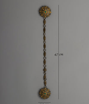 Bhutanese Dress Clip (Koma) | A traditional ornament for Bhutanese attire and collectors