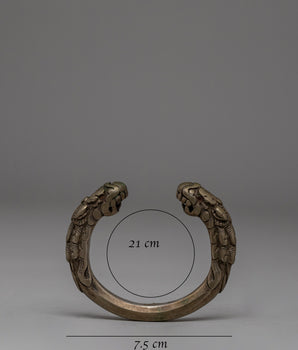 Dragon Headed Bracelet | Intricately Designed Cuffs