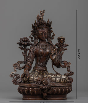 Meaning of Green Tara with our Statue | Epitome of Compassion and Swift Action