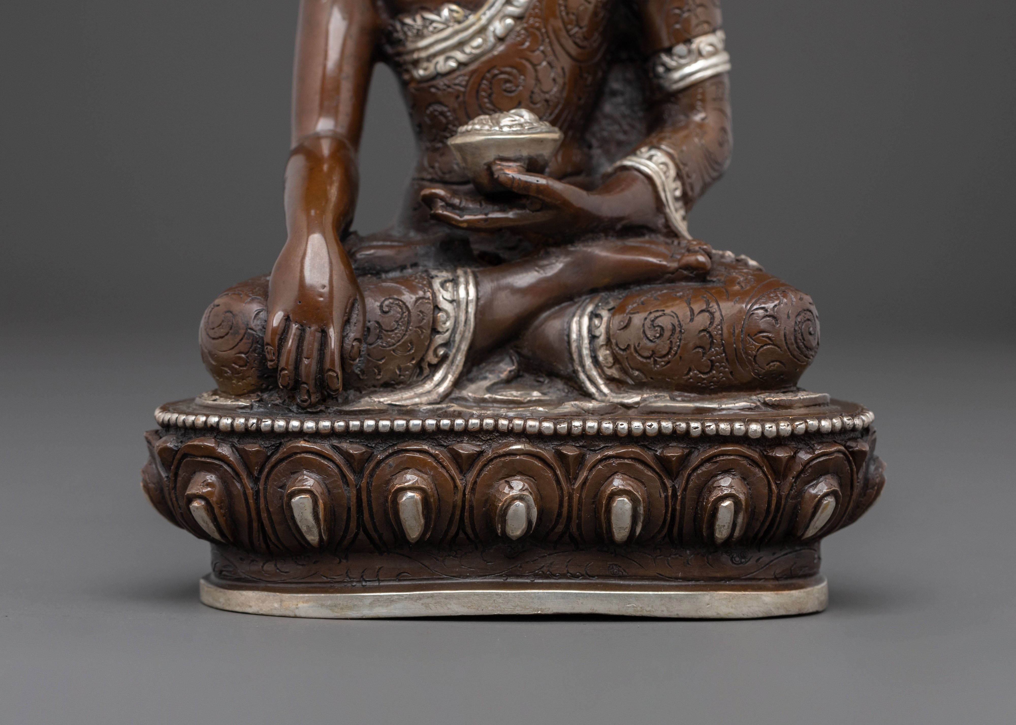 Shakyamuni Buddha Statue Of Divine Enlightenment | Sacred Meditation Altar Decor