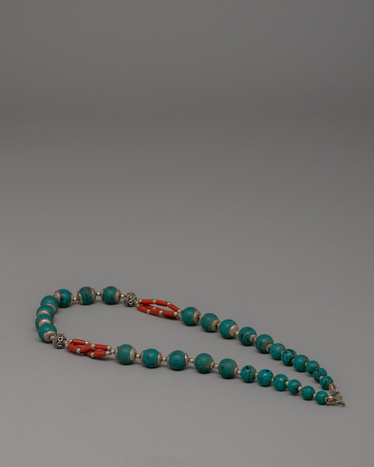 Beaded Necklace Turquoise and Coral | Jewelry for Style and Spirituality