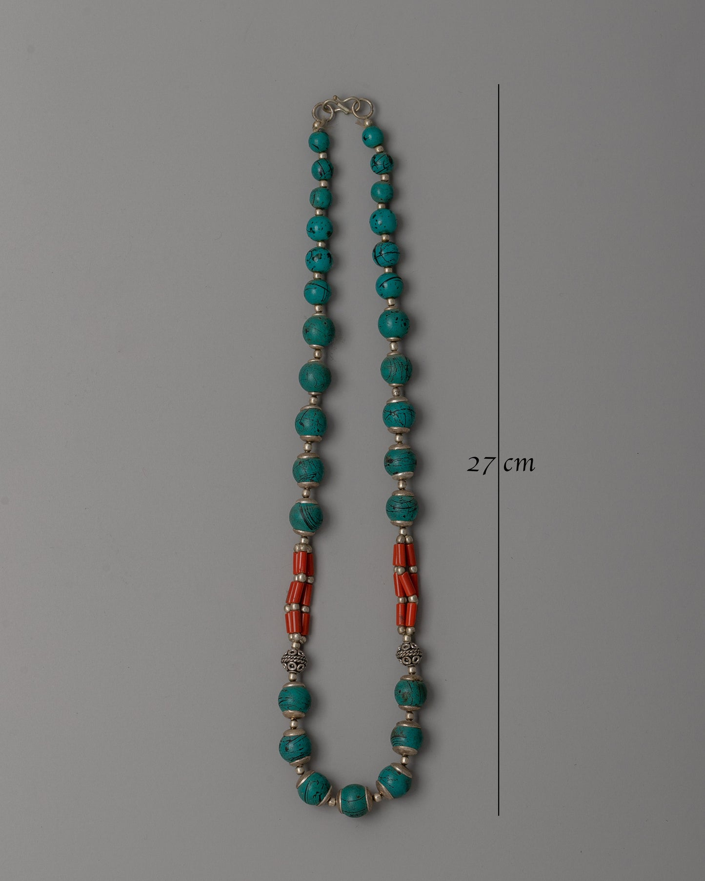 Beaded Necklace Turquoise and Coral | Jewelry for Style and Spirituality