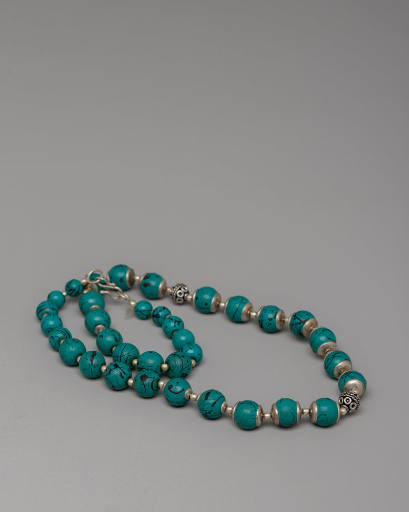 Tibetan Beaded Necklace | Perfect Unique Gift for Her