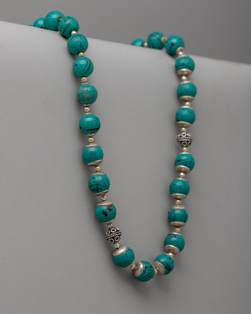 Tibetan Beaded Necklace | Perfect Unique Gift for Her