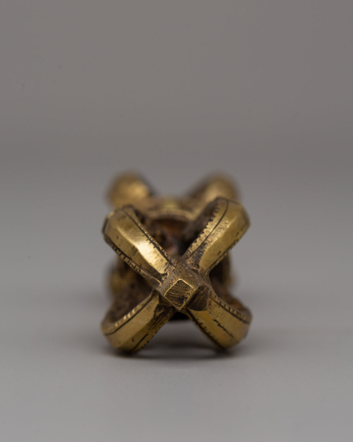 Buddhist Tantra Practice Tool Vajra | Symbol of Strength, Compassion, & Spiritual Connection