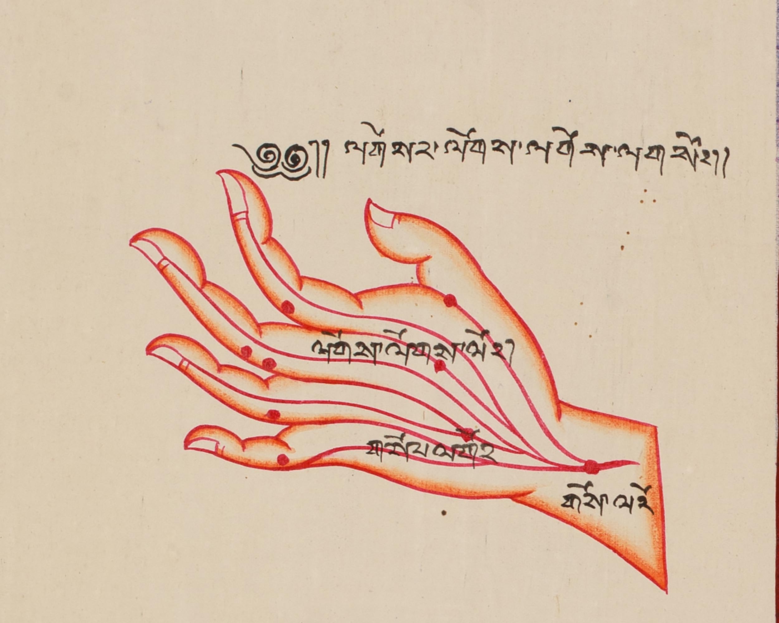 Human Body Anatomy Thangka Art | Tibetan Buddhism