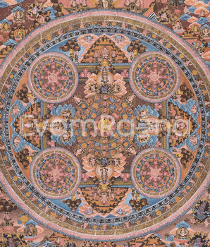 Shakyamuni Buddha Mandala Artwork | A Sacred Gateway to Enlightenment