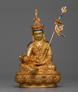 padmasambhava copper sculpture