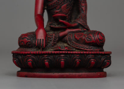 Ceramic Shakyamuni Buddha Statue |  Perfect for Meditation and Home Décor