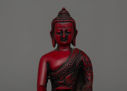 Ceramic Shakyamuni Buddha Statue |  Perfect for Meditation and Home Décor