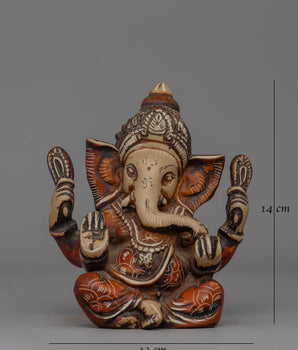 Handcrafted Ganesha Statue | A Symbol of Wisdom and Prosperity
