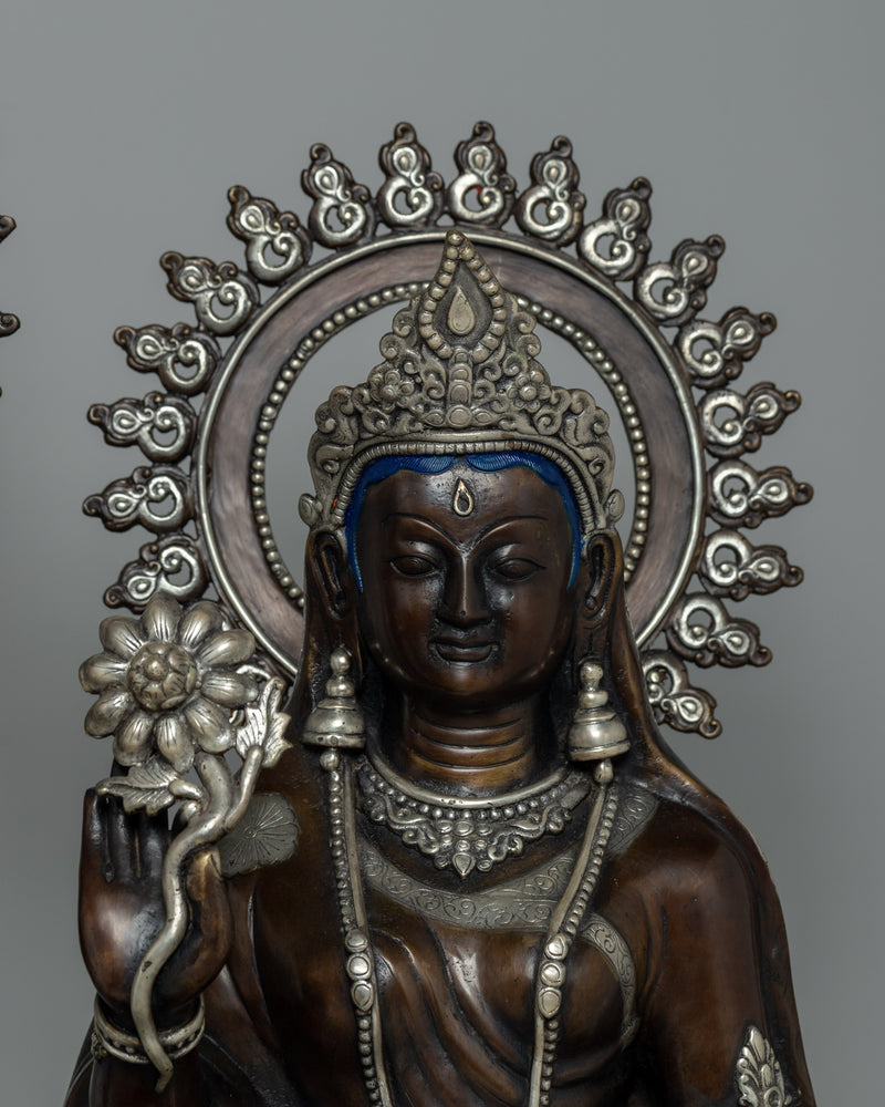 Statue of Lord Krishna and Radha | Divine Love Embodied in Krishna Radha Sculpture