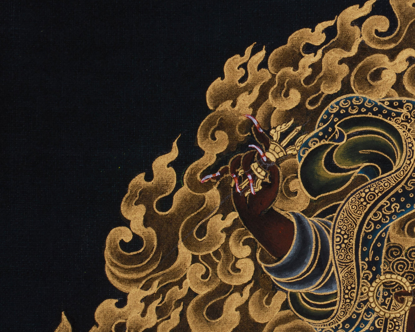 Guru Dorje Drolo Thangka | Fierce Protector for Removing Obstacles | Sacred Art