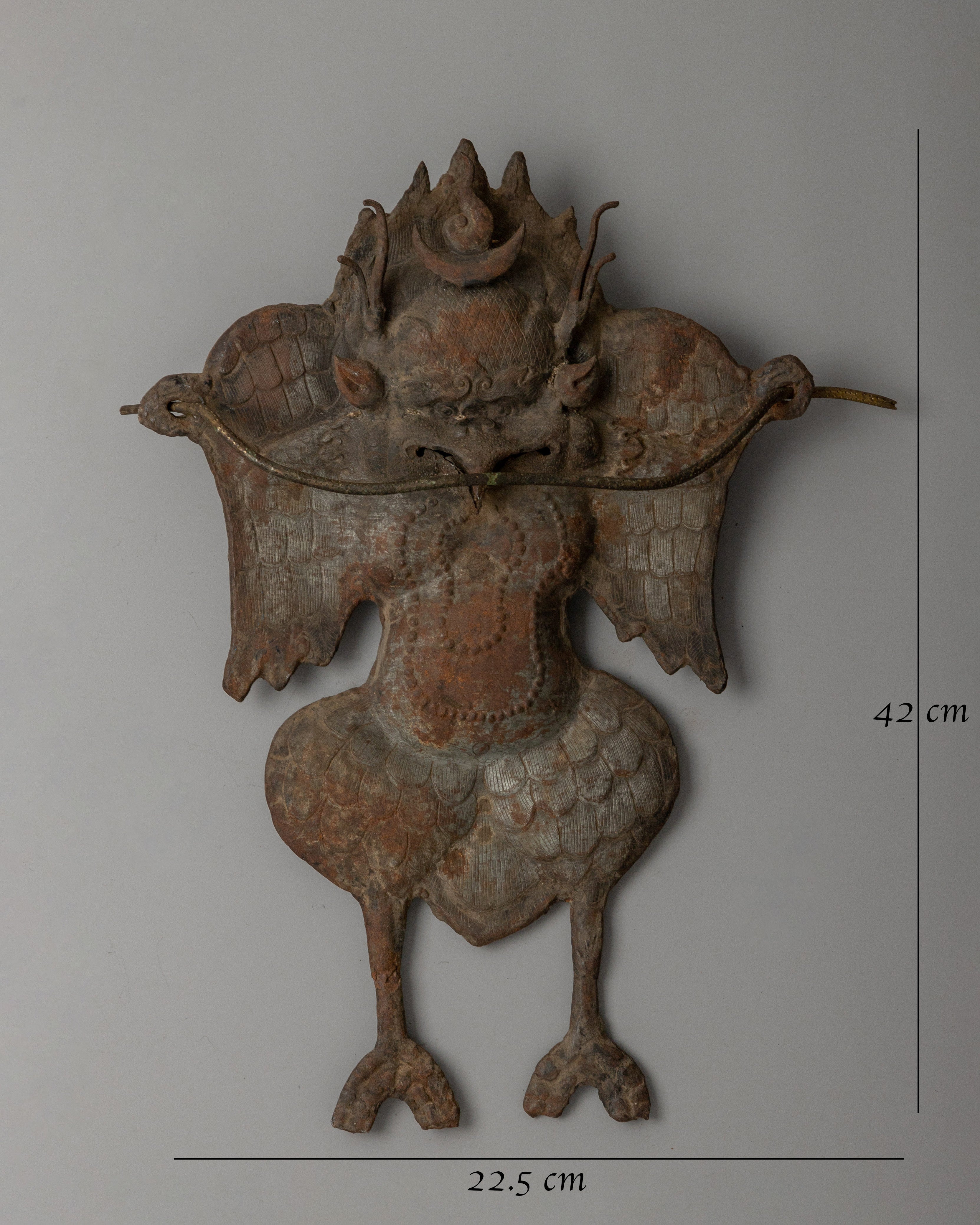 Iron Garuda Wall Hanging |  Spiritual Spaces and Home Décor