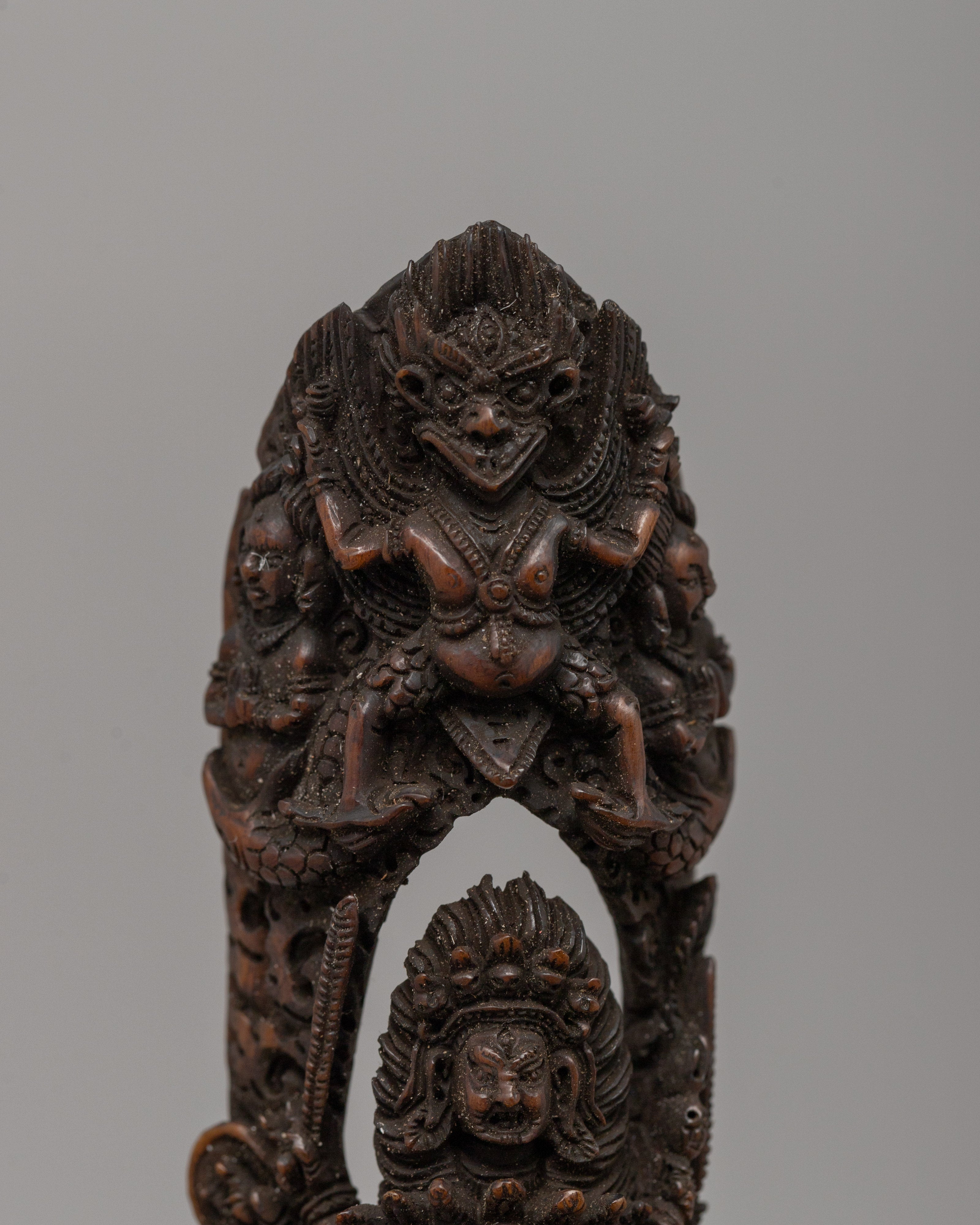 Bhairava Wall Hanging Art for Decor | Shiva’s fierce guardian form