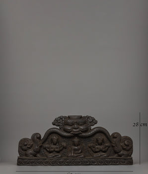 Wooden Door Frame | Temple-Style Carved Deco