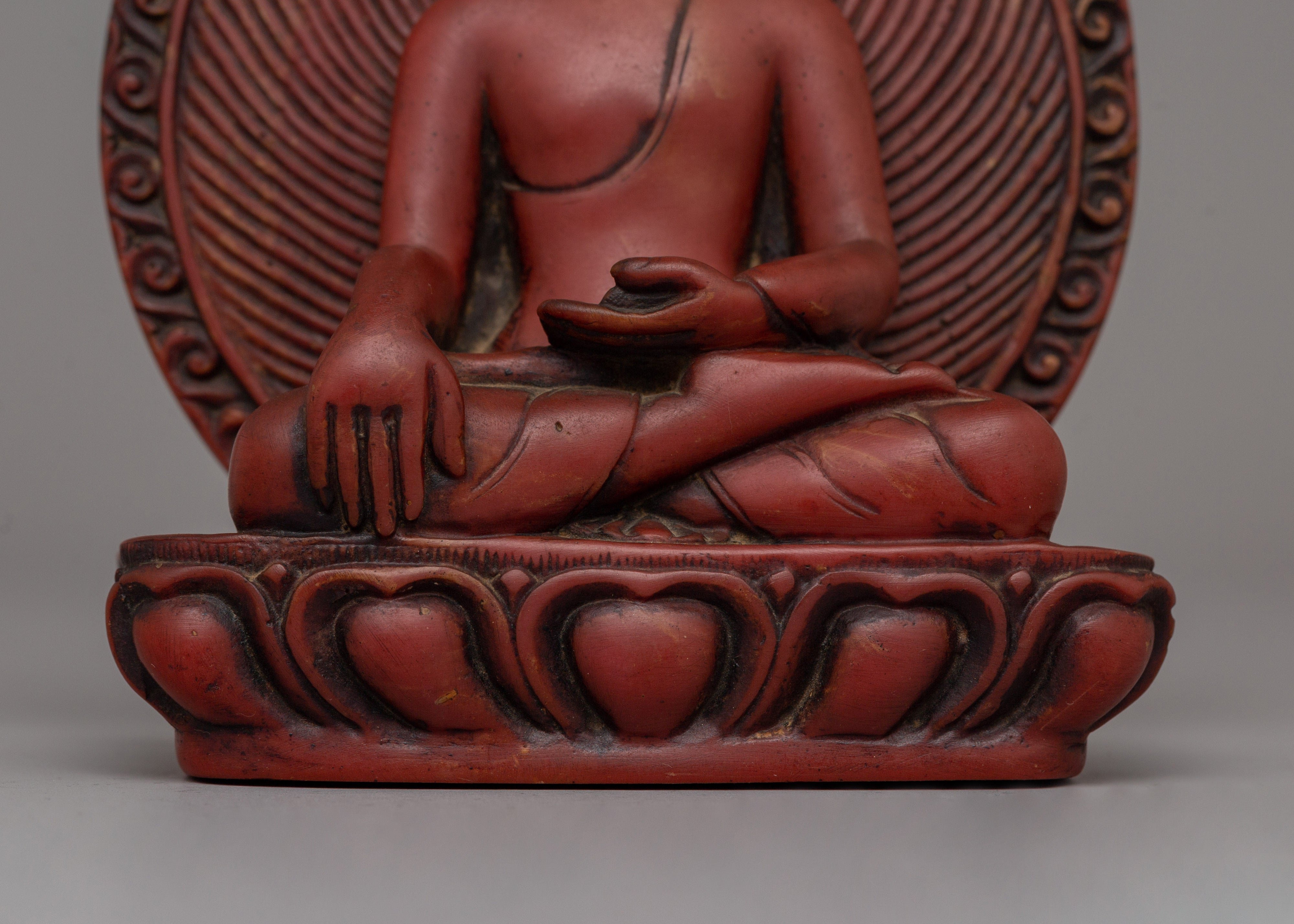 Historical Buddha Shakyamuni Statue | Tibetan Buddhist Sculpture