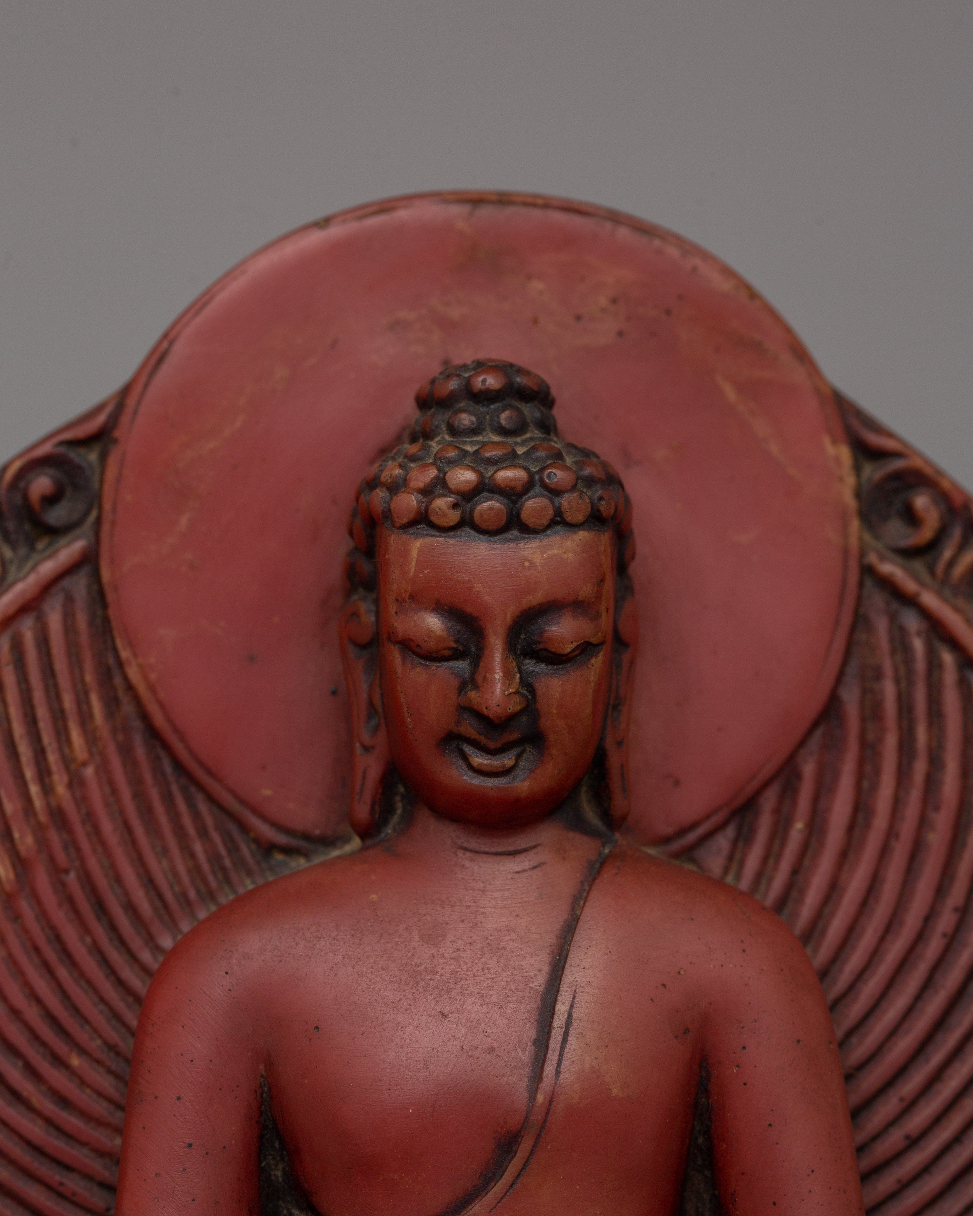 Historical Buddha Shakyamuni Statue | Tibetan Buddhist Sculpture