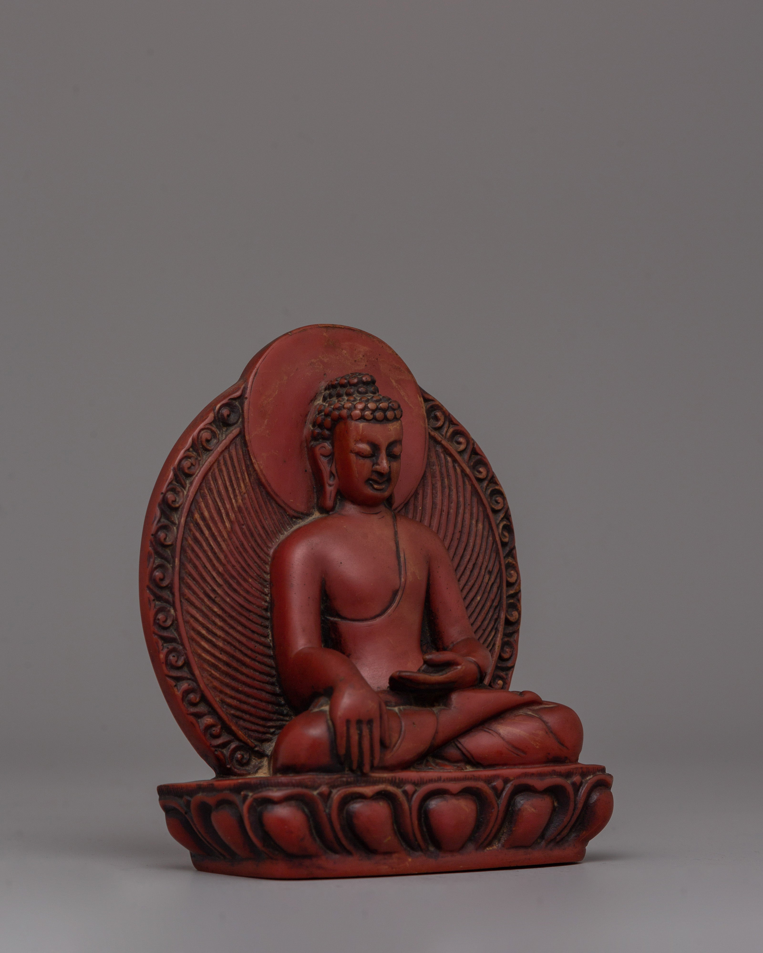 Historical Buddha Shakyamuni Statue | Tibetan Buddhist Sculpture