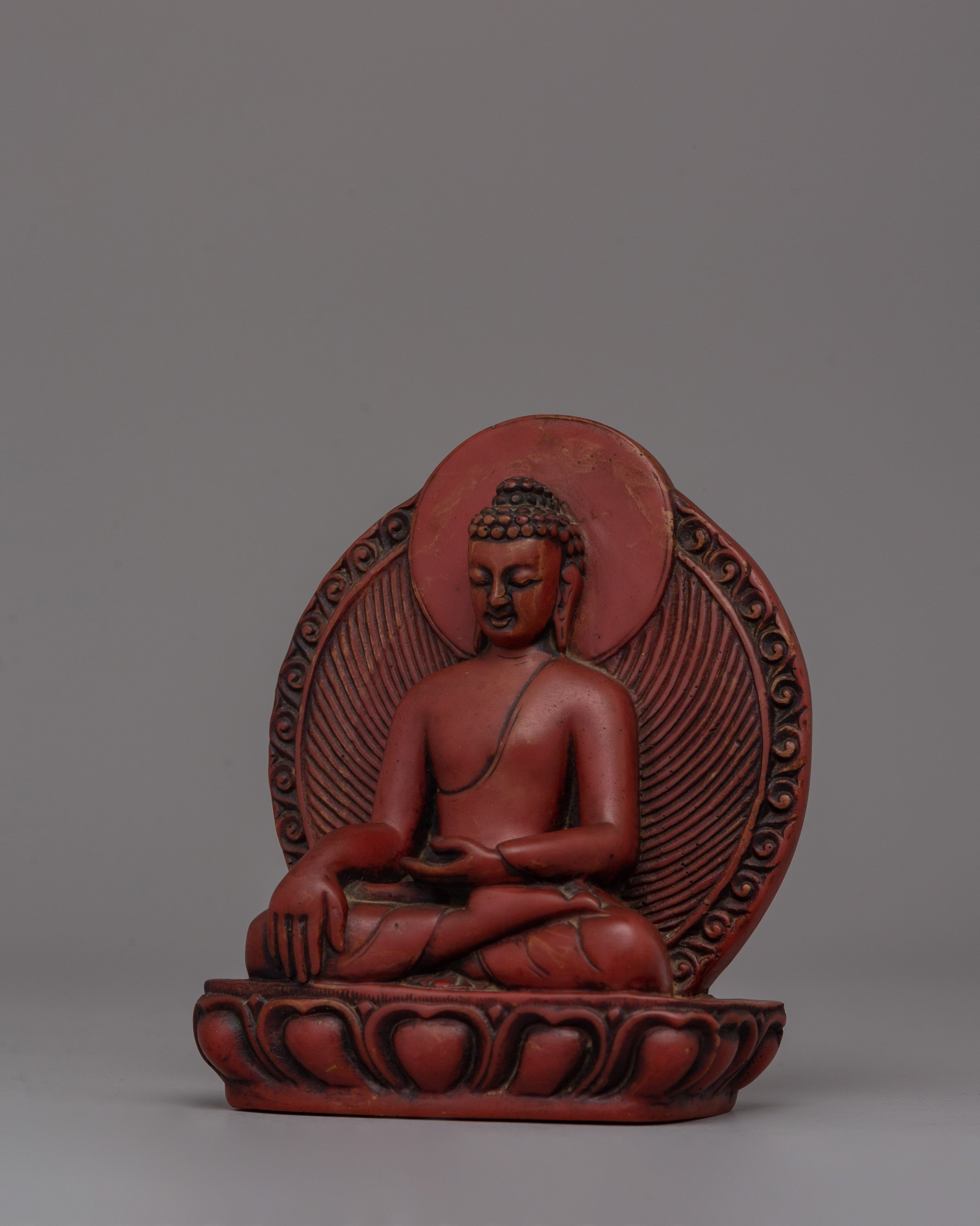 Historical Buddha Shakyamuni Statue | Tibetan Buddhist Sculpture