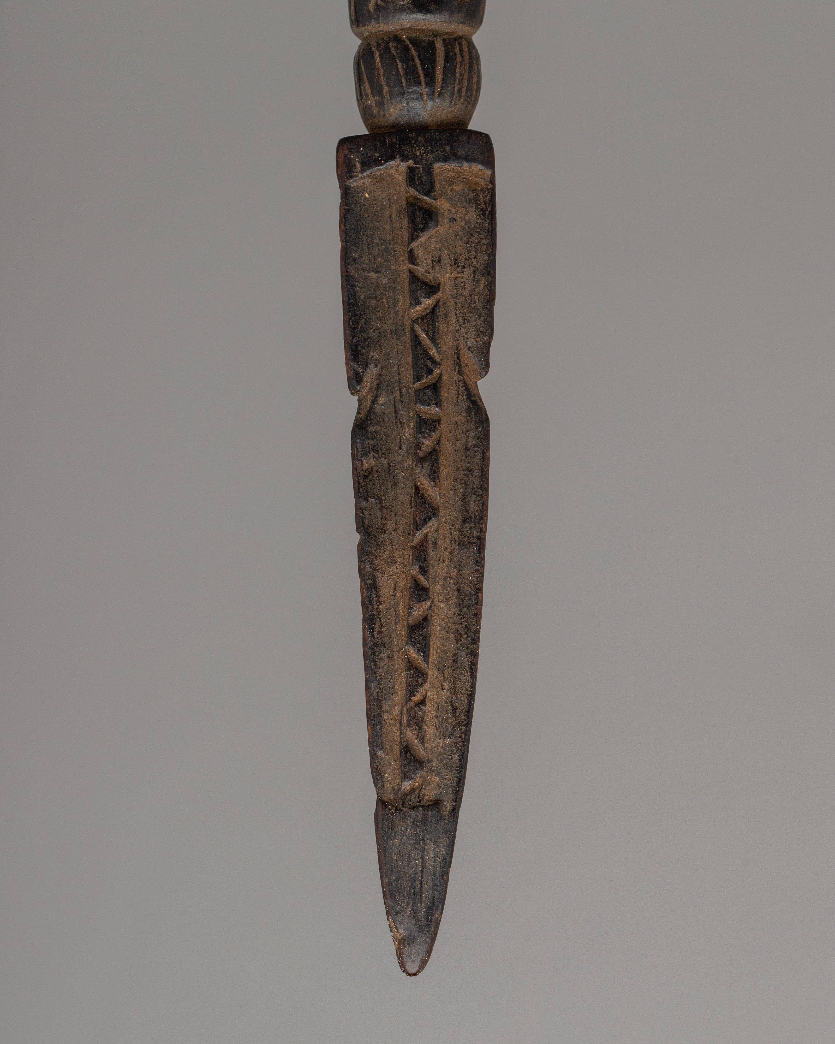 Ritual Dagger Phurba | Sacred Tibetan Dagger for Ritual Use
