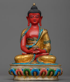 red amitabha-buddha
