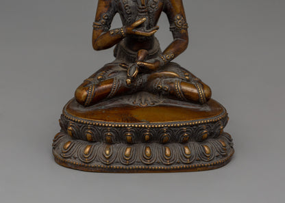 Handcrafted Vajrasattva Statue | Tibetan Buddhist Deity