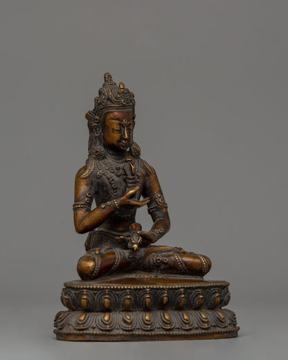 Handcrafted Vajrasattva Statue | Tibetan Buddhist Deity