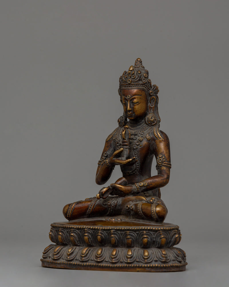 Handcrafted Vajrasattva Statue | Tibetan Buddhist Deity