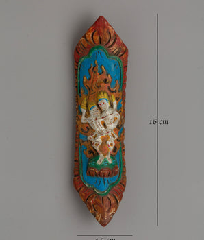 Buffalo Bone Citipati Apron | Tantric Ritual Tool