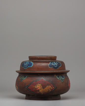 Buddhist Decorative Champa Pot