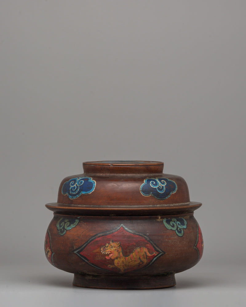 Buddhist Decorative Champa Pot