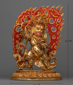 Thunderbolt Vajra Statue | Symbol of Strength and Enlightenment
