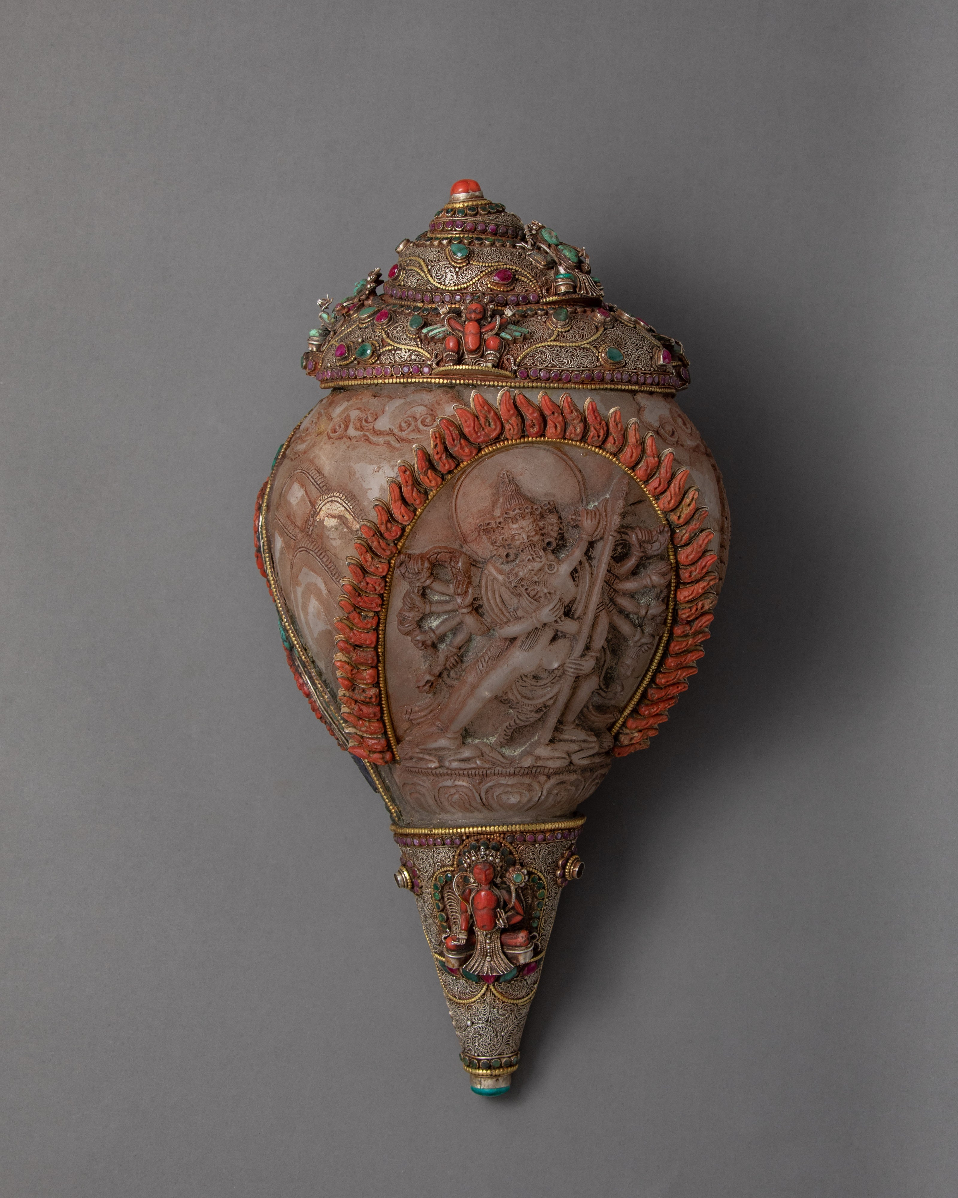 conch-shell-antique-sankha