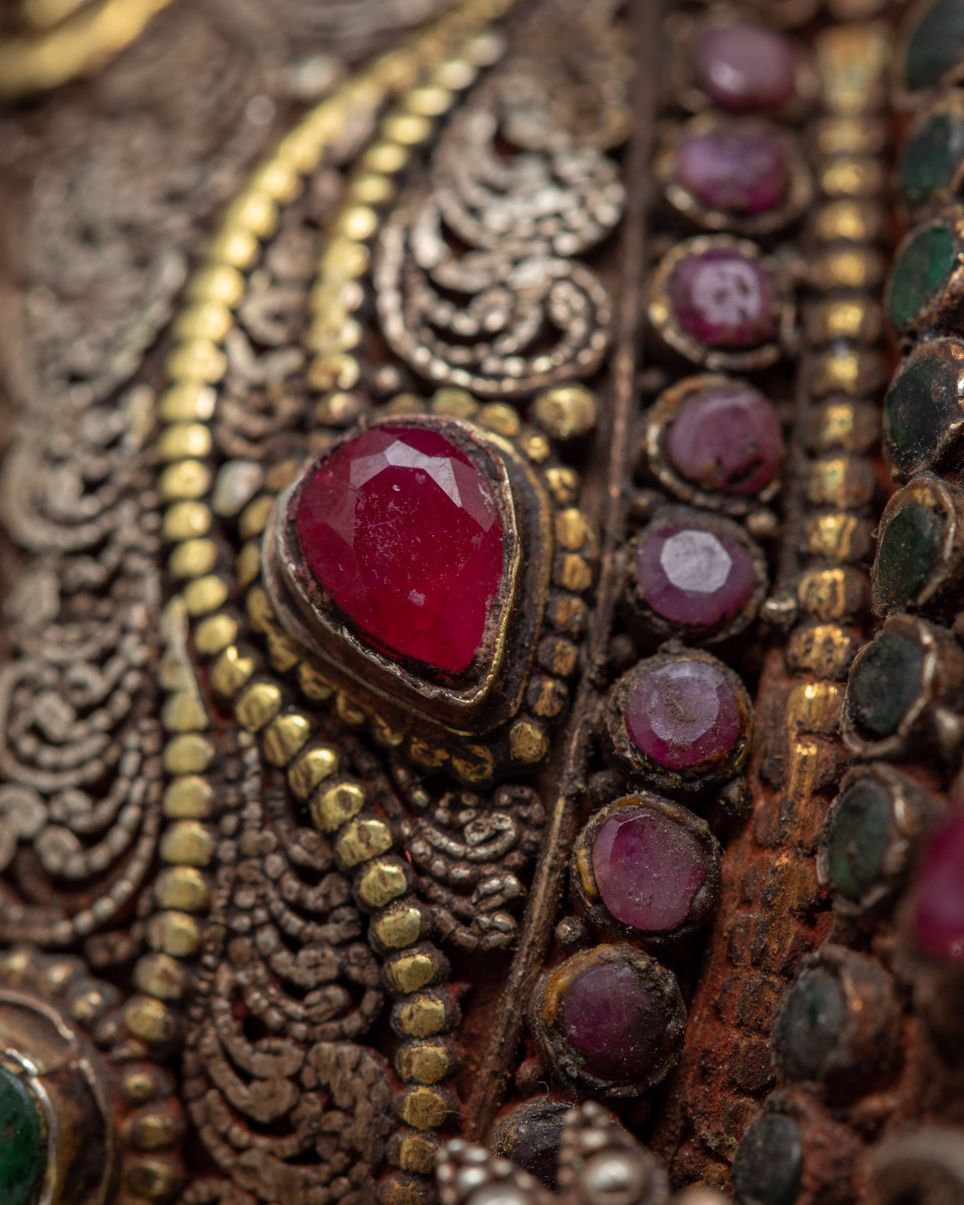 Chakrasamvara Crystal Conch Shell | Antique Handmade Shankha | Ritual Items for Home Decor