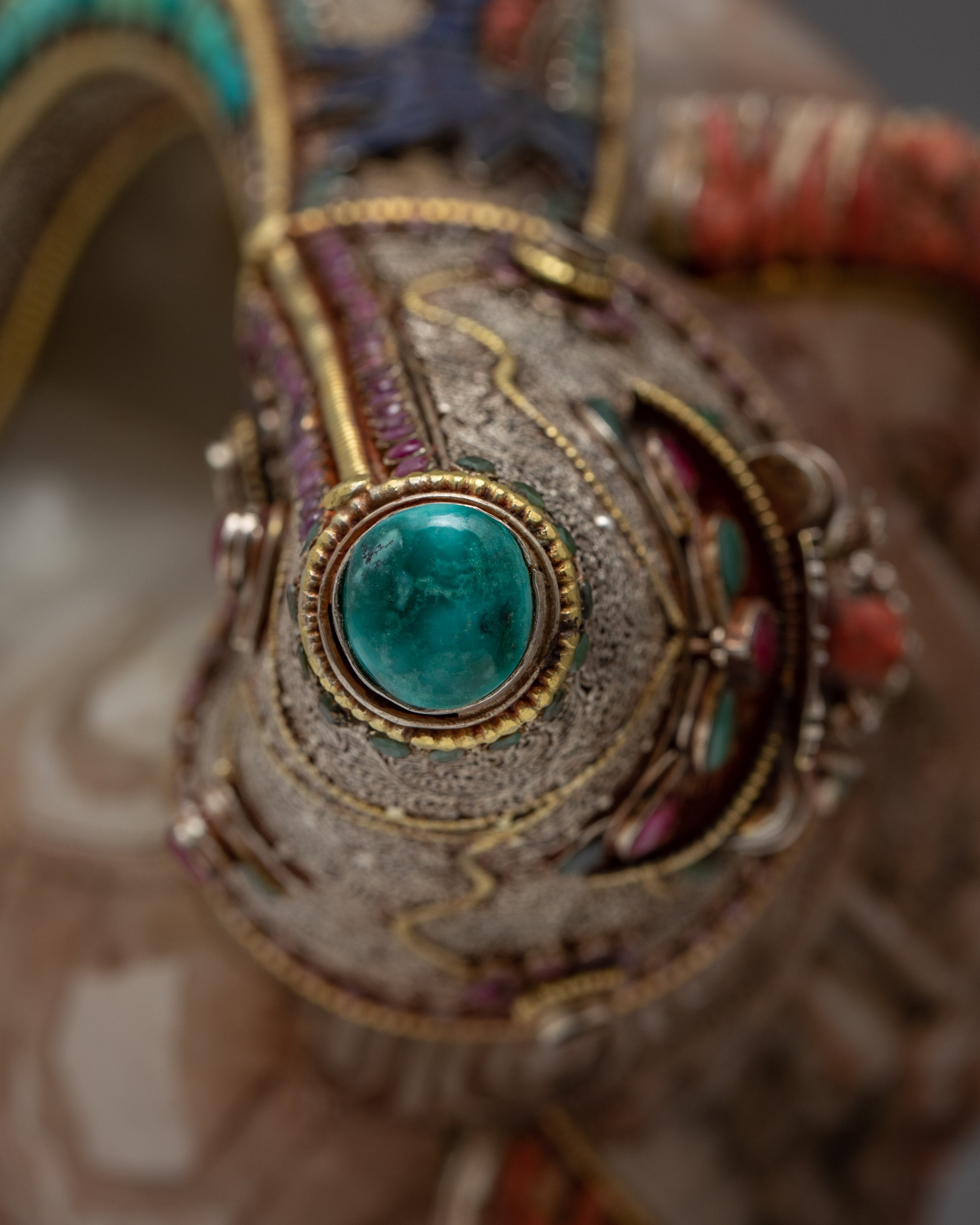 Chakrasamvara Crystal Conch Shell | Antique Handmade Shankha | Ritual Items for Home Decor