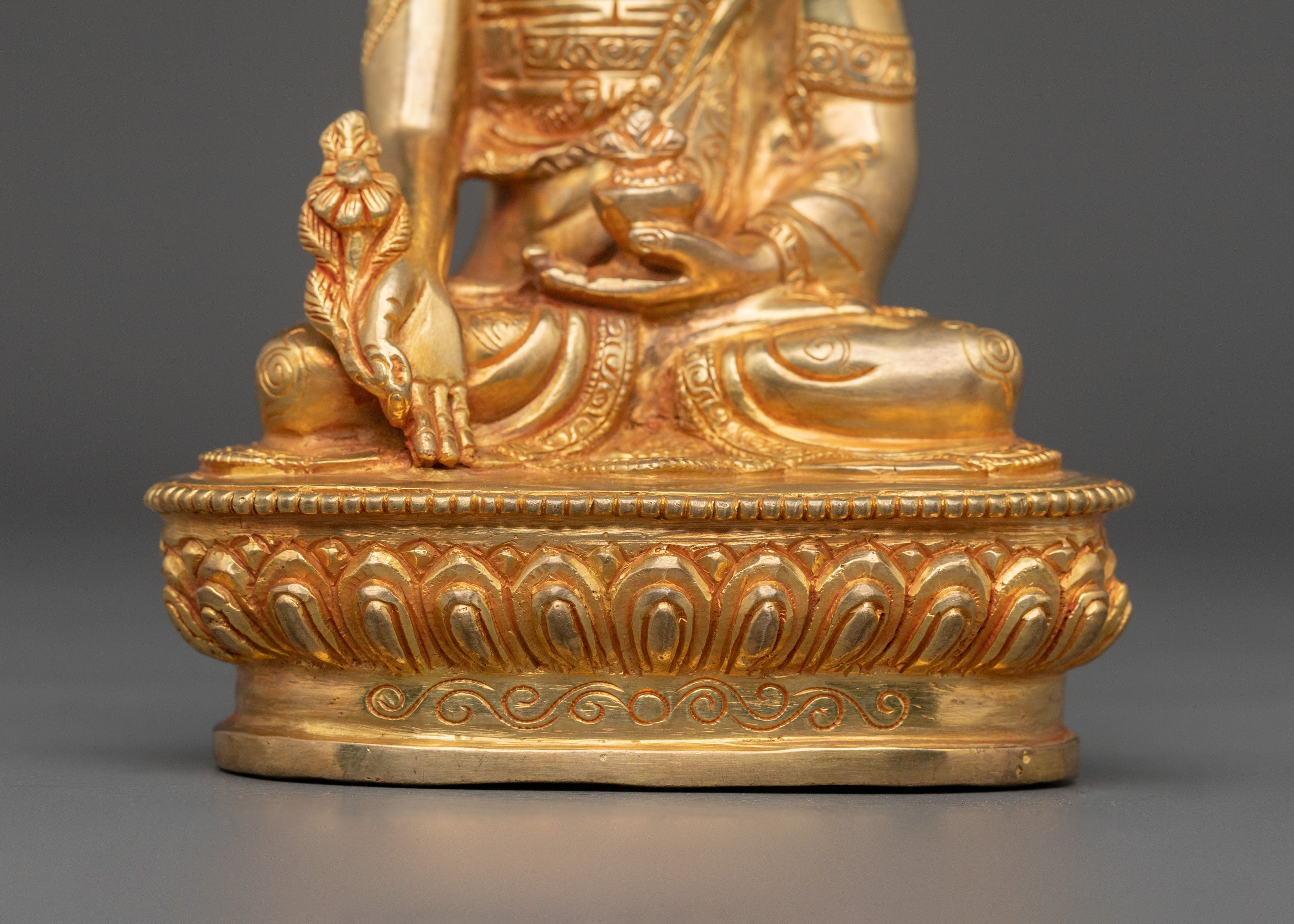 Handcrafted Himalayan Medicine Buddha | Spiritual Home Decor